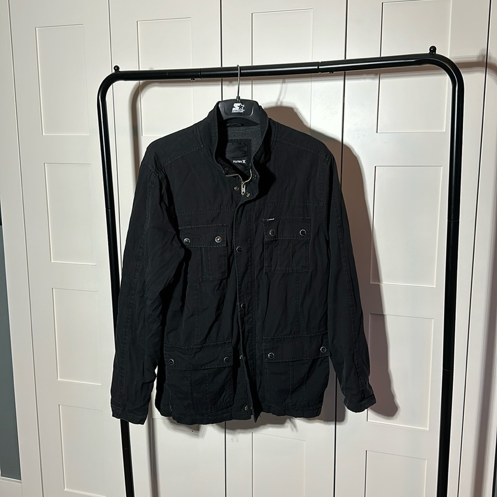 Hurley Fleece Lined Cotton Jacket